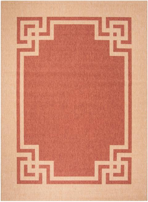 MARTHA STEWART 4122 DECO FRAME RUG