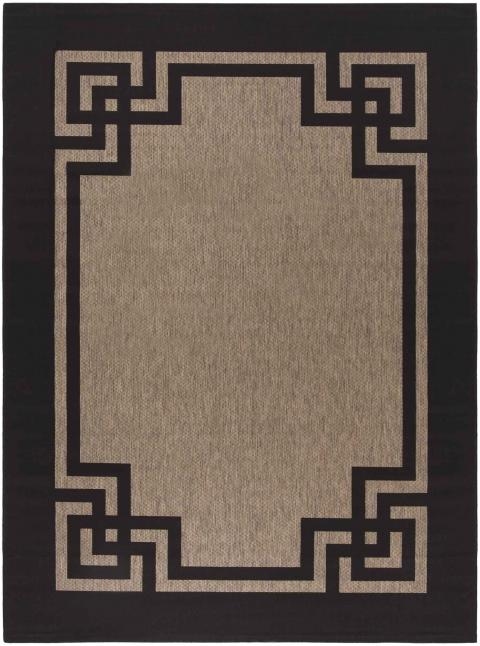 MARTHA STEWART 4122 DECO FRAME RUG