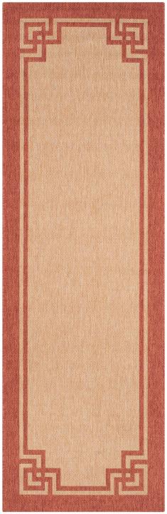 MARTHA STEWART 4122 DECO FRAME RUG