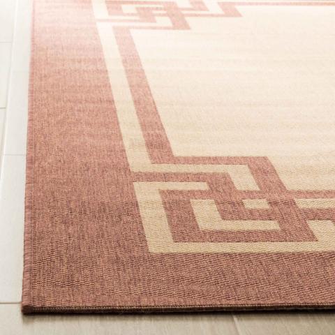 MARTHA STEWART 4122 DECO FRAME RUG