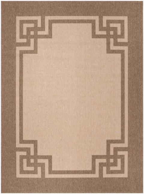 MARTHA STEWART 4122 DECO FRAME RUG