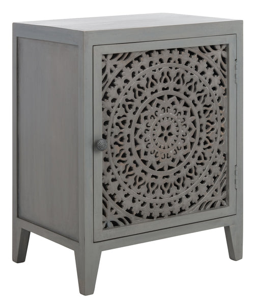 THEA 1 DOOR CARVED NIGHTSTAND