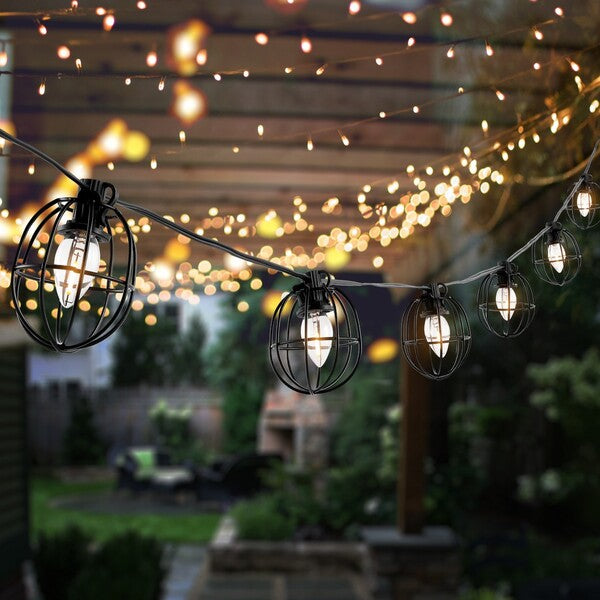 GARNET LED OUTDOOR STRING LIGHTS