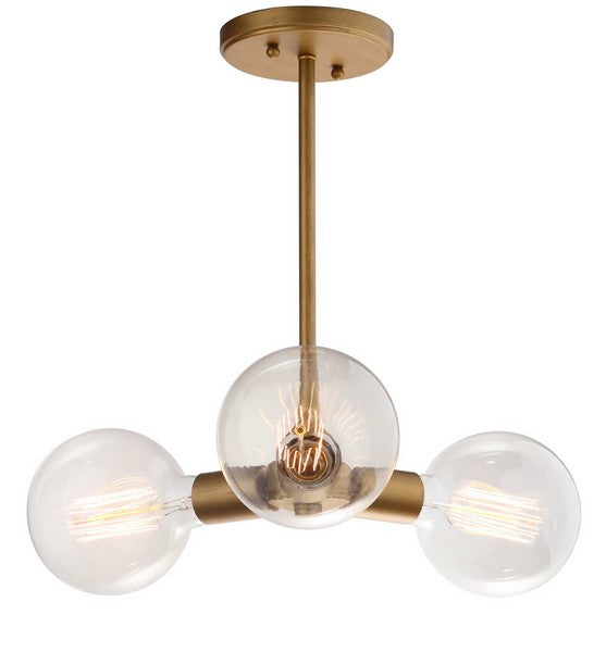 HARKIN 3 LIGHT 18 INCH DIA ADJUSTABLE PENDANT