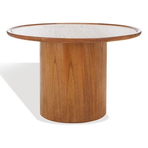 DEVIN ROUND PEDESTAL DINING TABLE