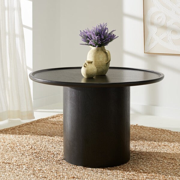 DEVIN ROUND PEDESTAL DINING TABLE