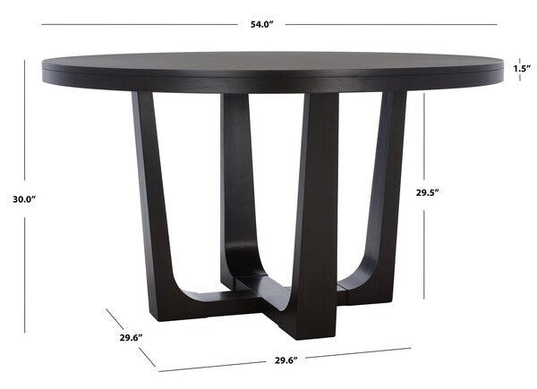 KIRSTIN 54" WOOD DINING TABLE