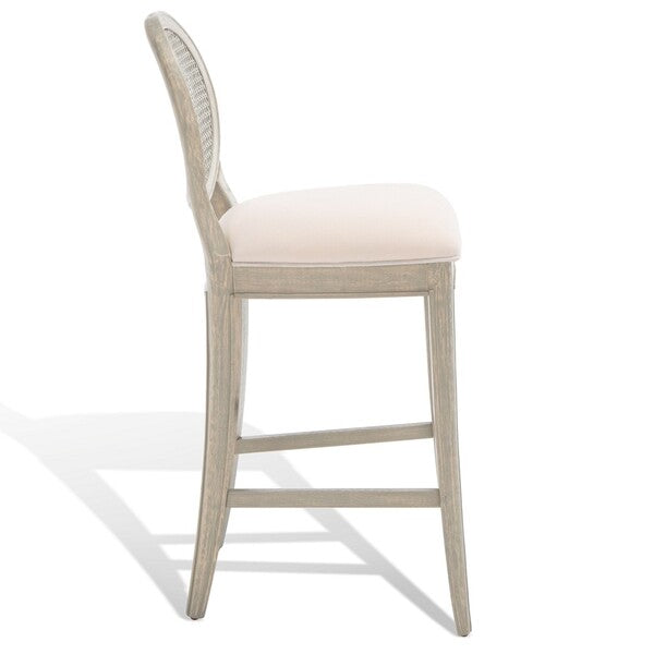 KARLEE RATTAN BACK BARSTOOL