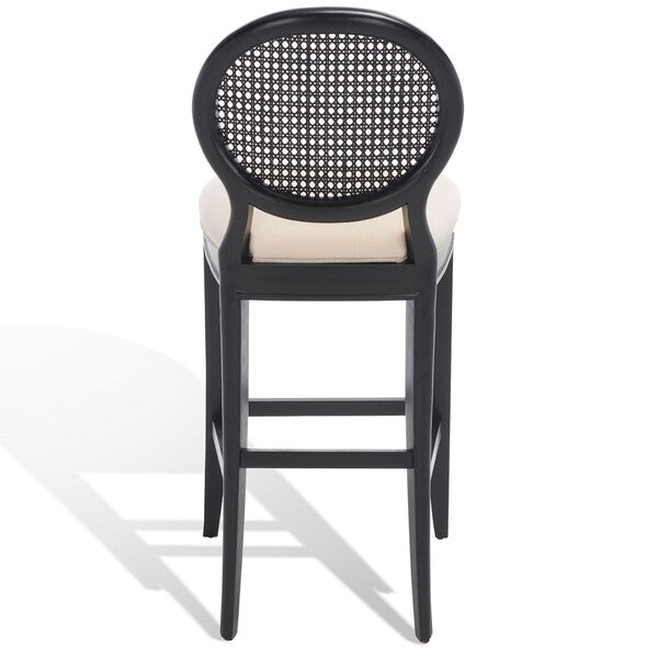 KARLEE RATTAN BACK BARSTOOL