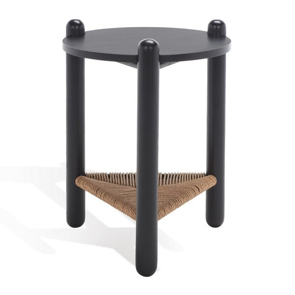 MACIANNA WOVEN SHELF ACCENT TABLE