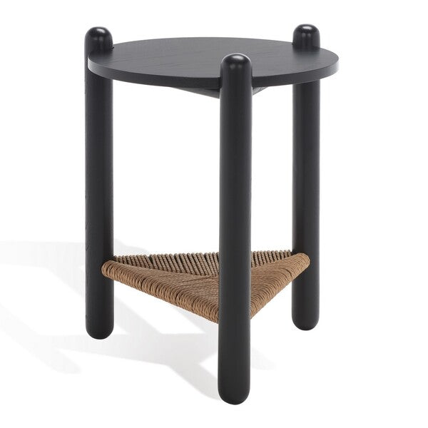 MACIANNA WOVEN SHELF ACCENT TABLE