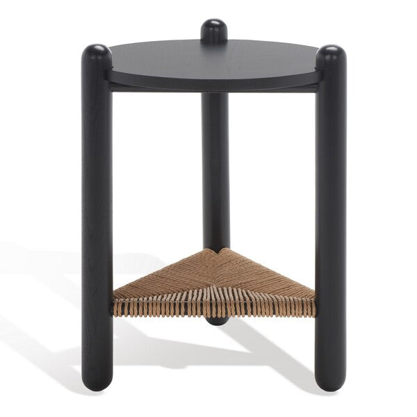 MACIANNA WOVEN SHELF ACCENT TABLE