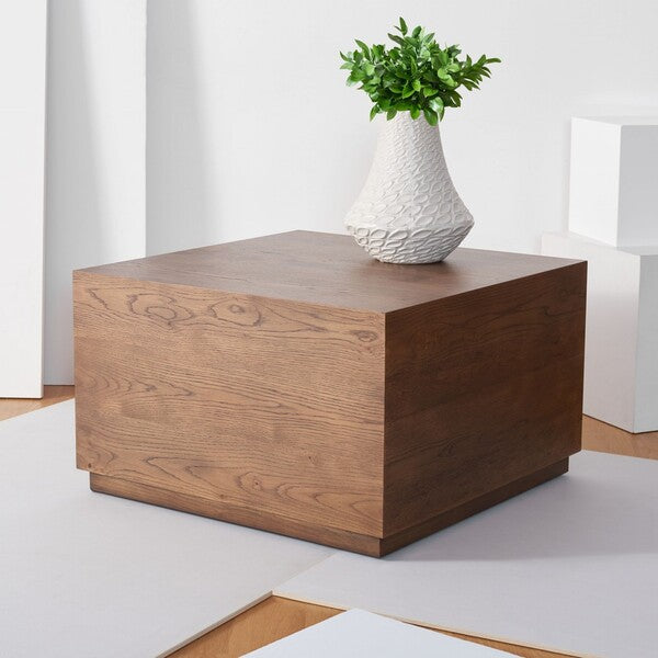 MCKYNLEE SQUARE WOOD COFFEE TABLE