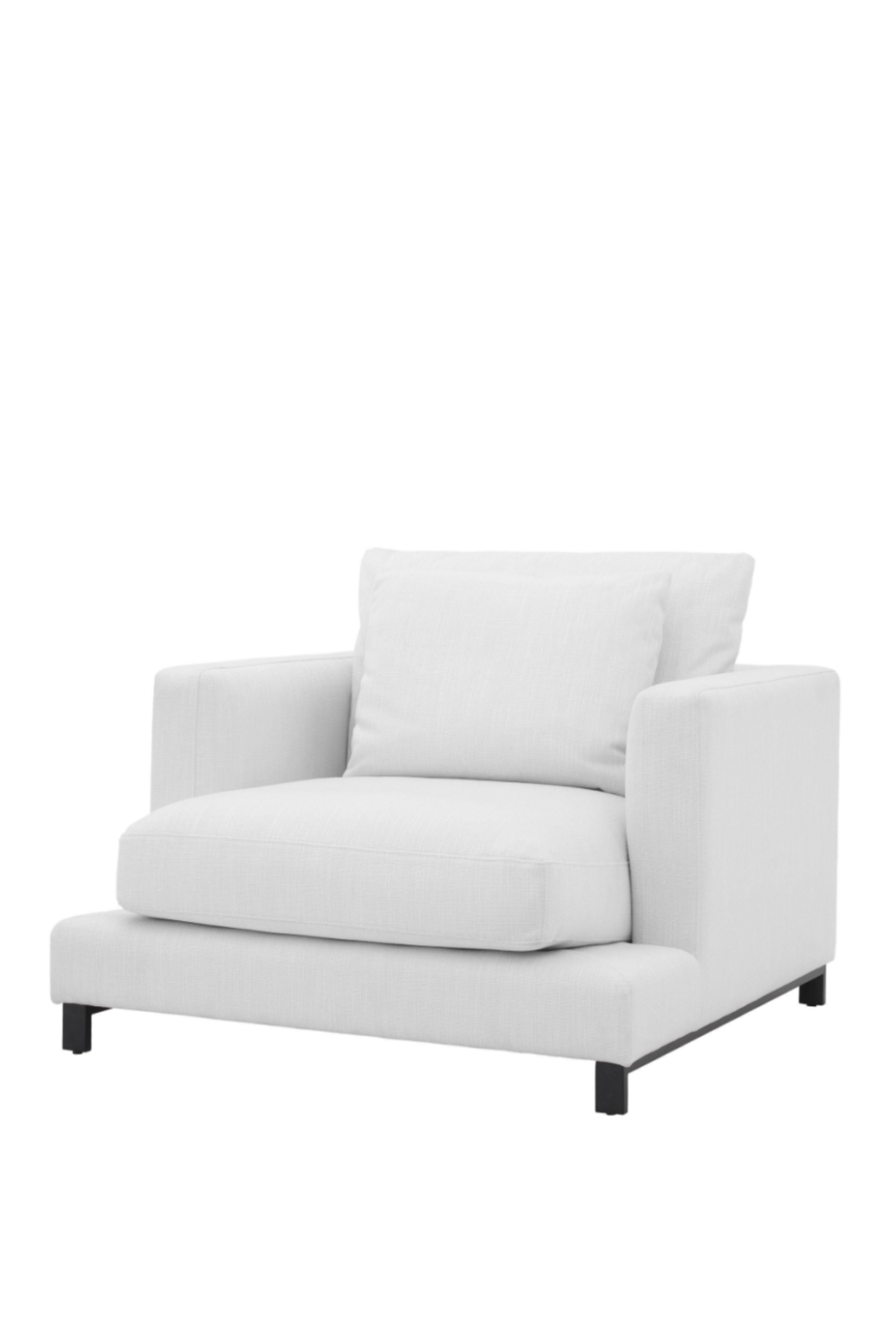 Modern White Accent Armchair | Eichholtz Endless