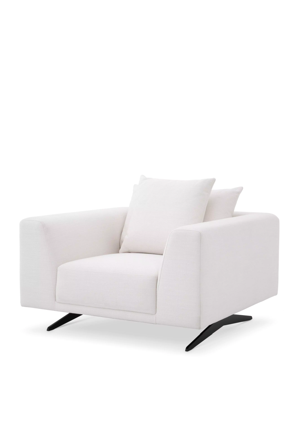 White Modern Accent Armchair | Eichholtz Endless